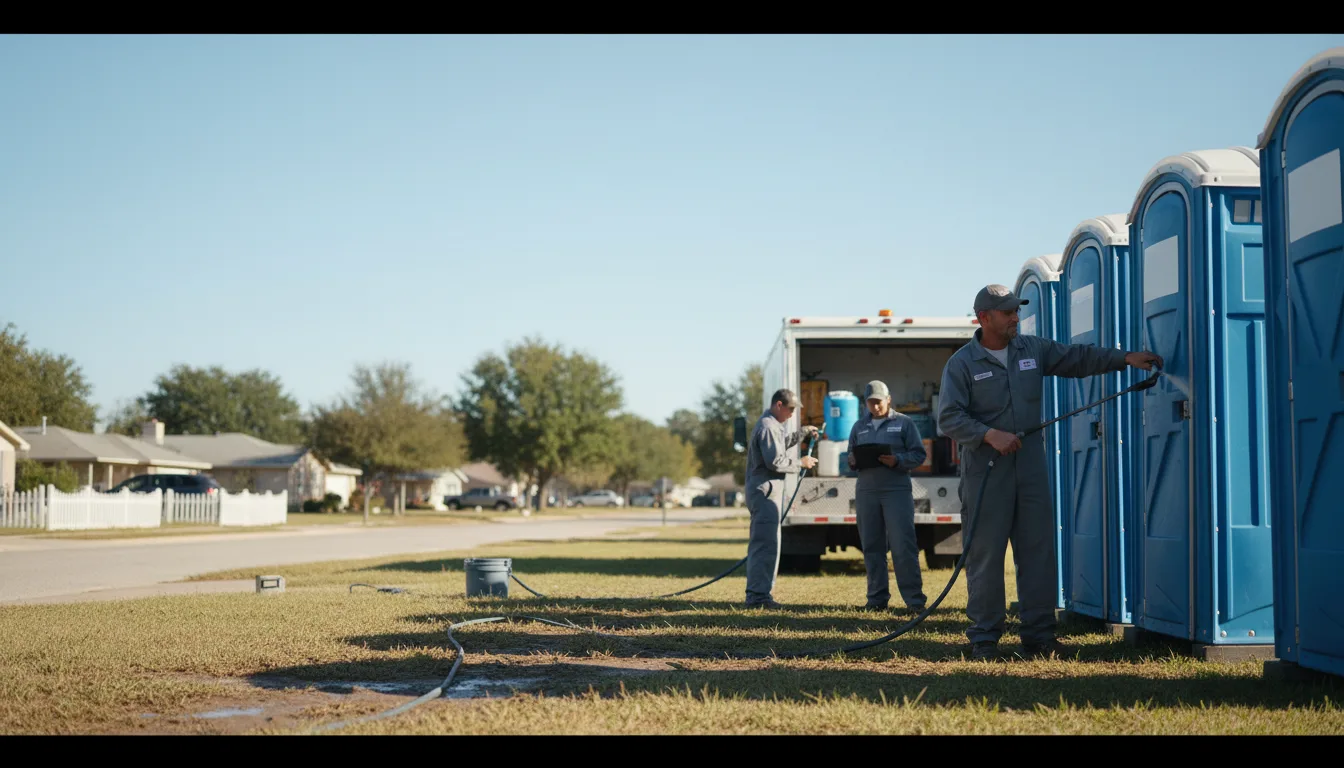Long-Term Portable Toilet Rental in West Newton, IN near me